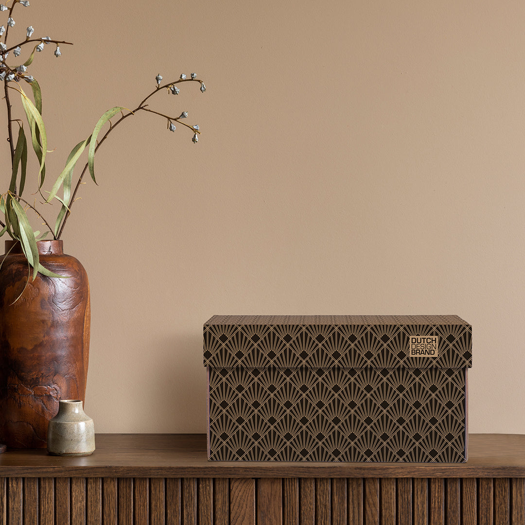 Art Deco Night Sky Storage Box Small