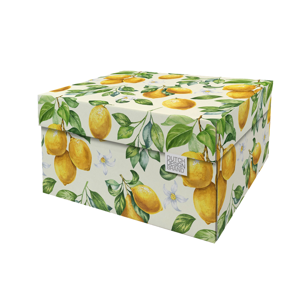 aufbewahrung zitronen und limetten Zitronen (Lemons) Aufbewahrungsbox | Dutch Design Brand