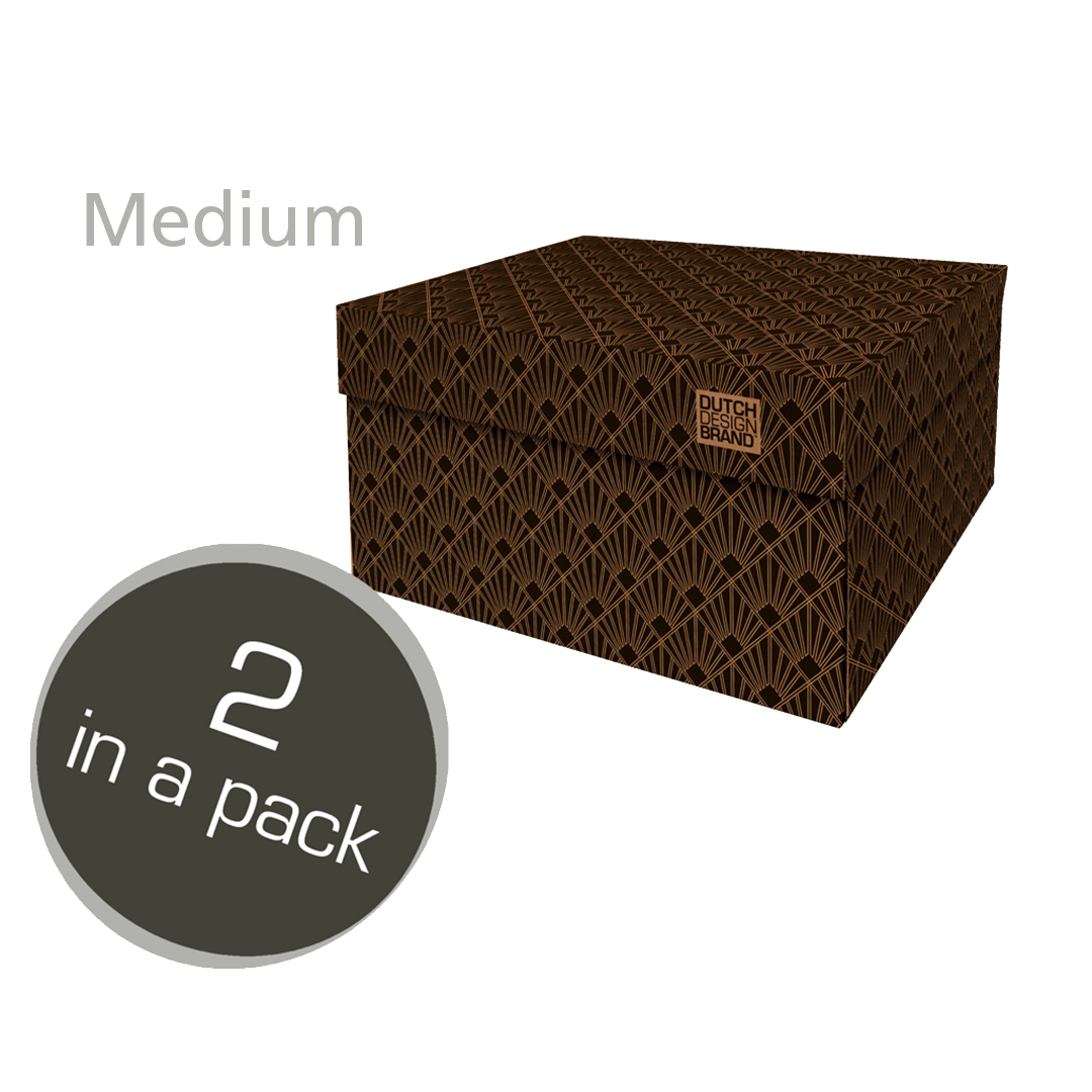 Art Deco Night Sky Storage Box Medium