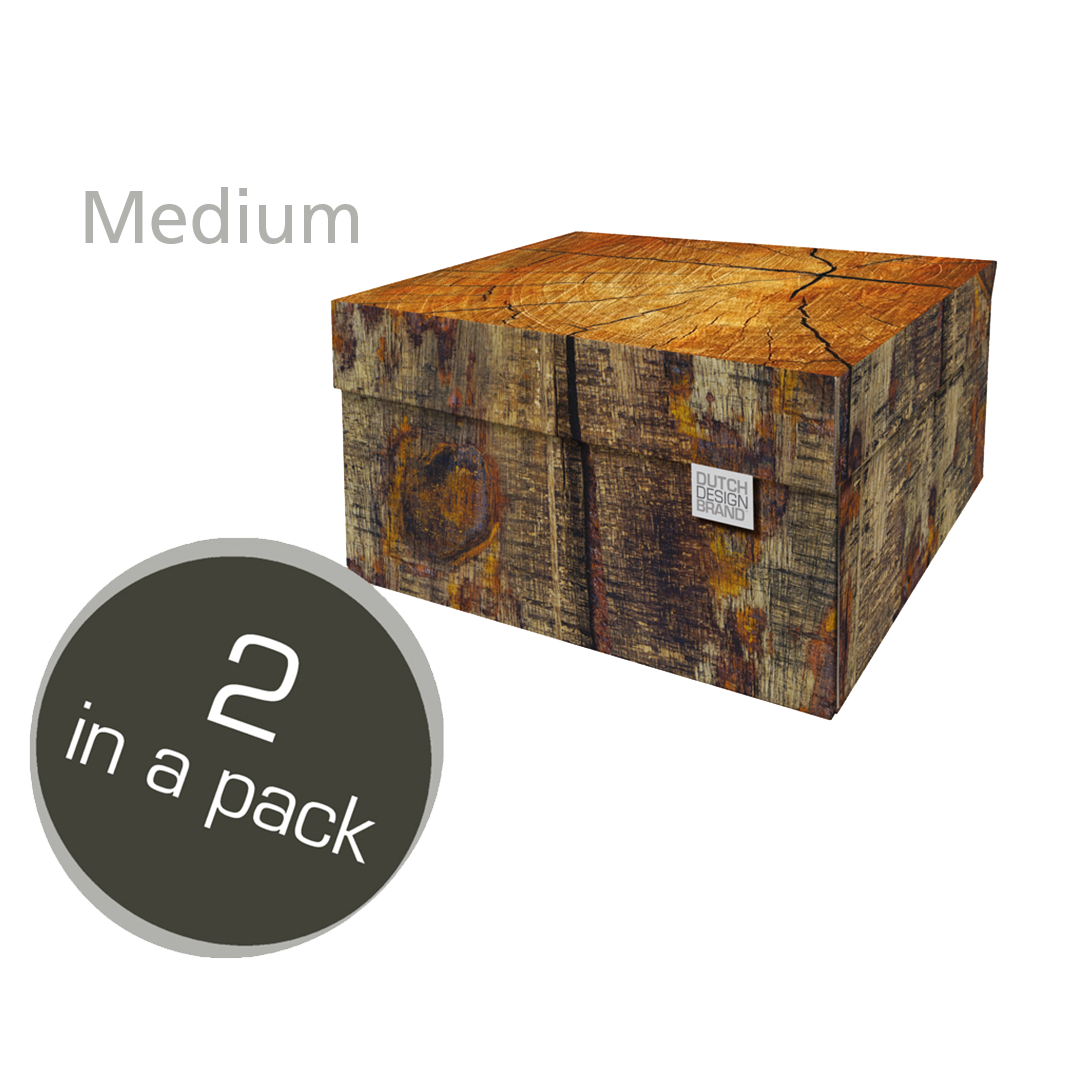 Tree Trunk Storage Box