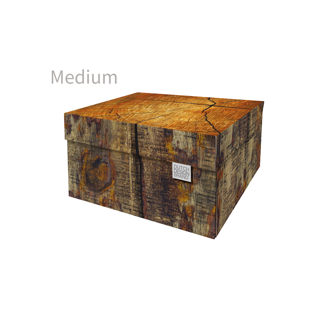 Tree Trunk Storage Box value set Classic/Medium/Small