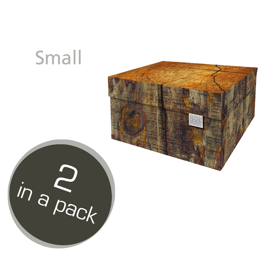 Tree Trunk Storage Box