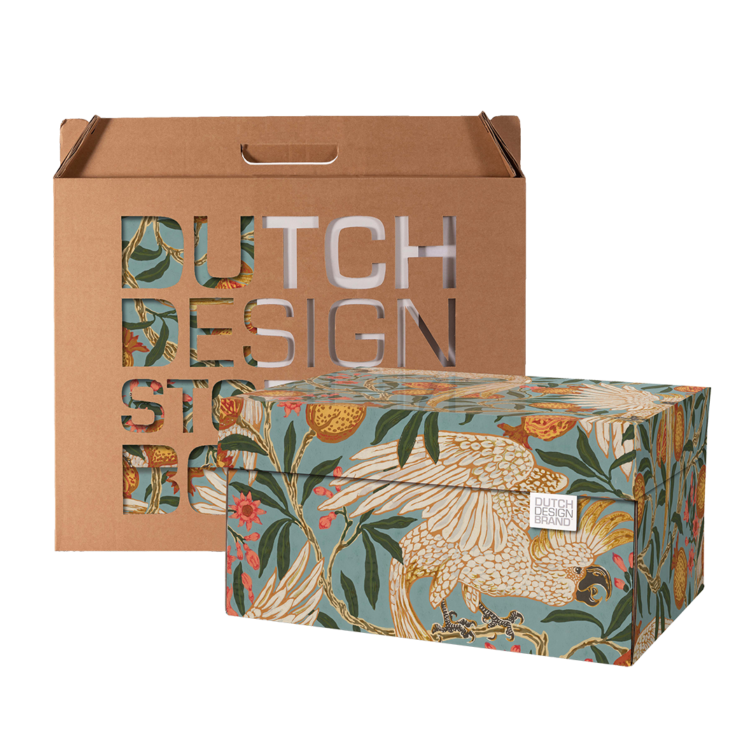 Cockatoo & Pomegranate Storage Box