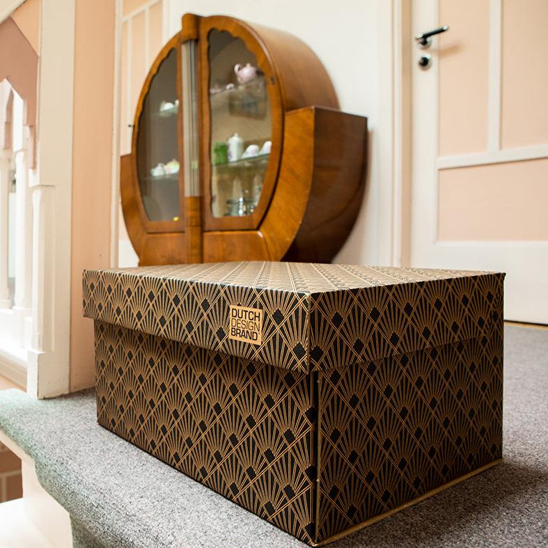 Art Deco Night Sky Storage Box Classic B2B