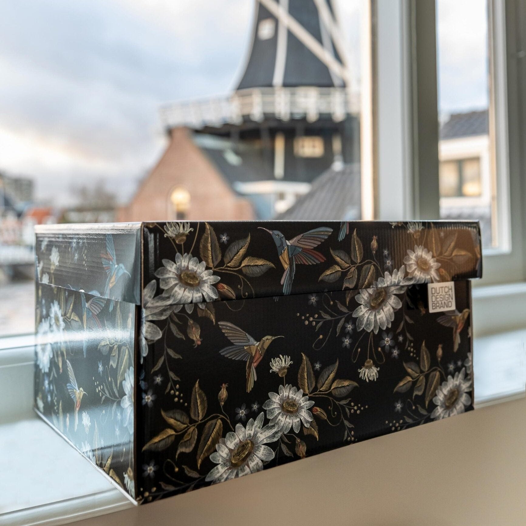 Hummingbirds in the Night Storage Box Classic Kerst