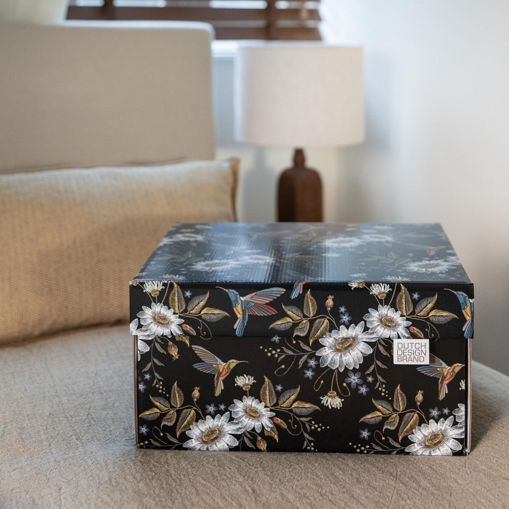 Hummingbirds in the Night Storage Box Classic Kerst