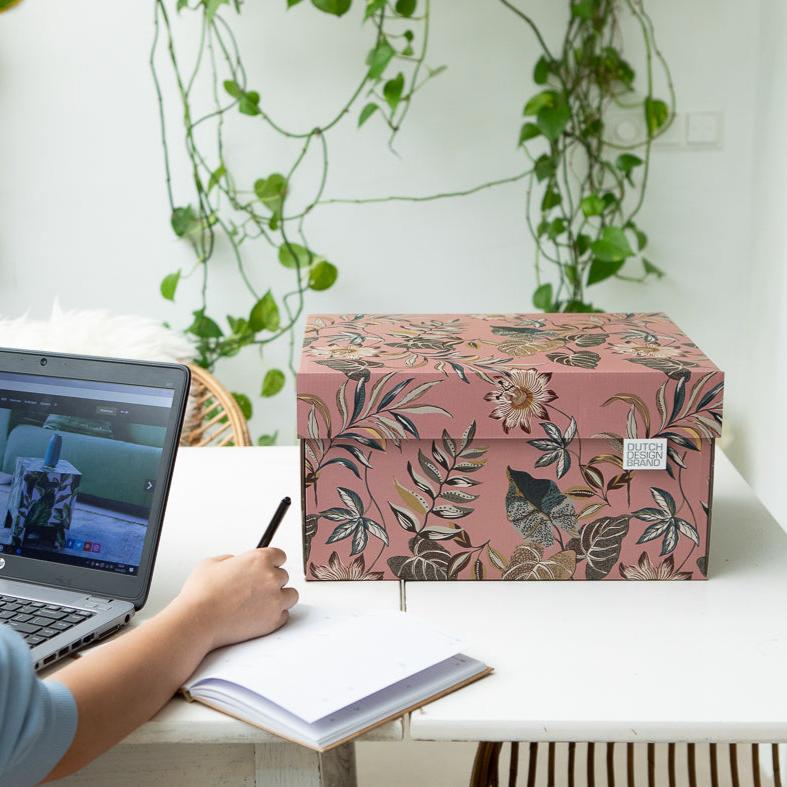 Floral Garden Storage Box Classic