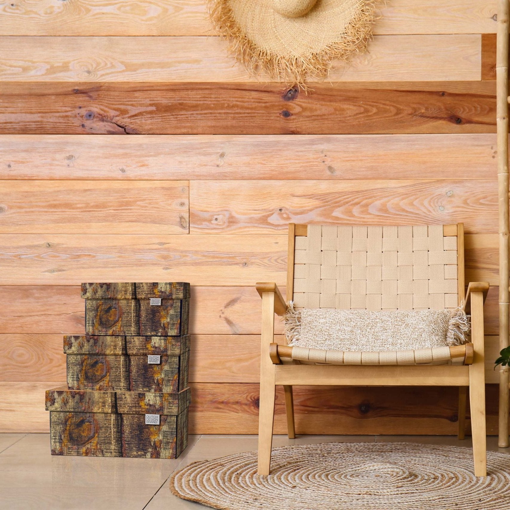 Tree Trunk Storage Box Classic