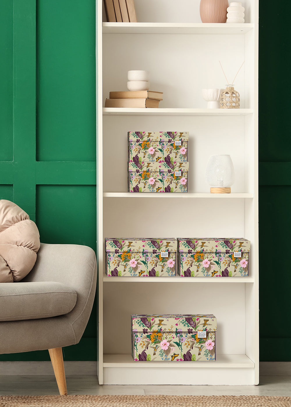Botanical Storage Box value set Classic/Medium/Small