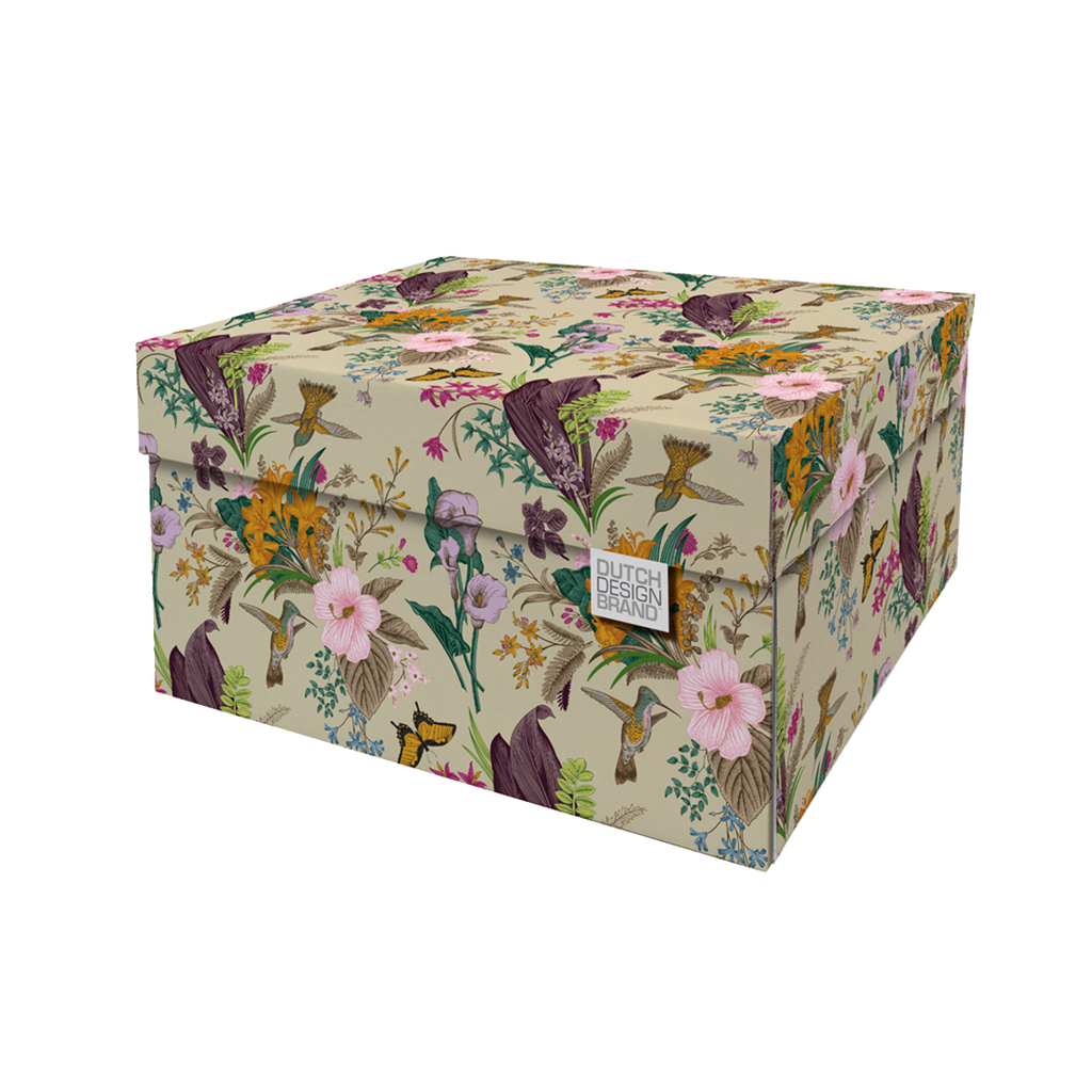 Botanical Opberg Box | Dutch Design Brand | FSC | Storage Box
