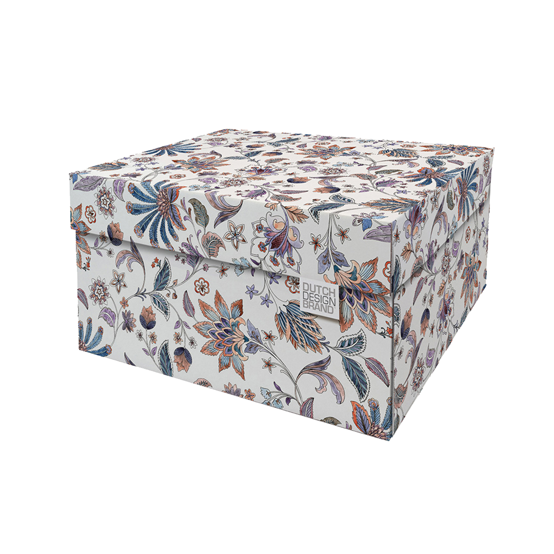 Flower Aquarel Storage Box