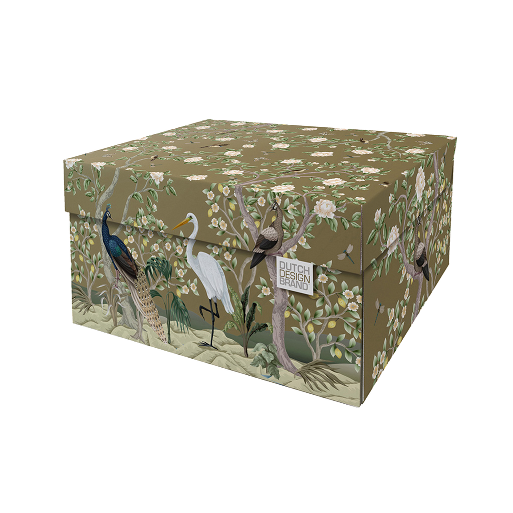 Golden Paradise Storage Box Classic | Dutch Design Brand | FSC