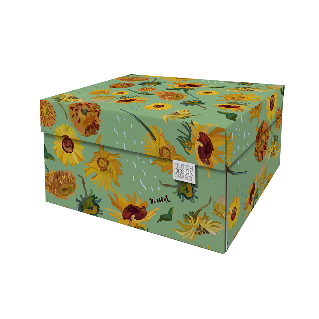 Sunflowers by Vinsent Storage Box