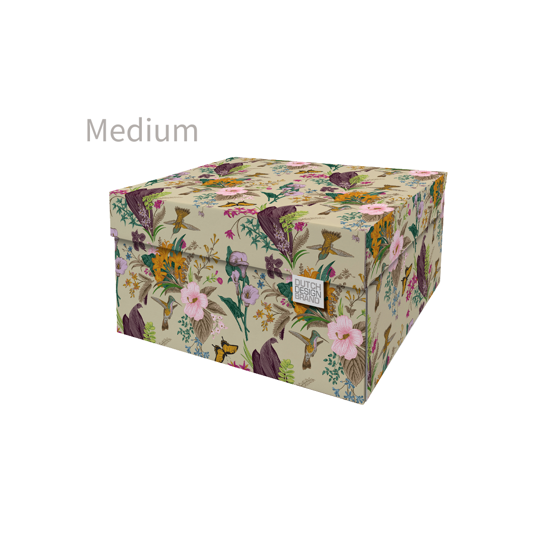 Botanical Storage Box value set Classic/Medium/Small