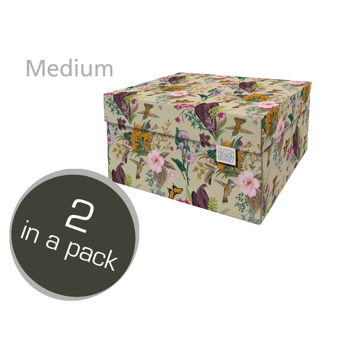 Botanique (Botanical) Boîte de rangement moyenne