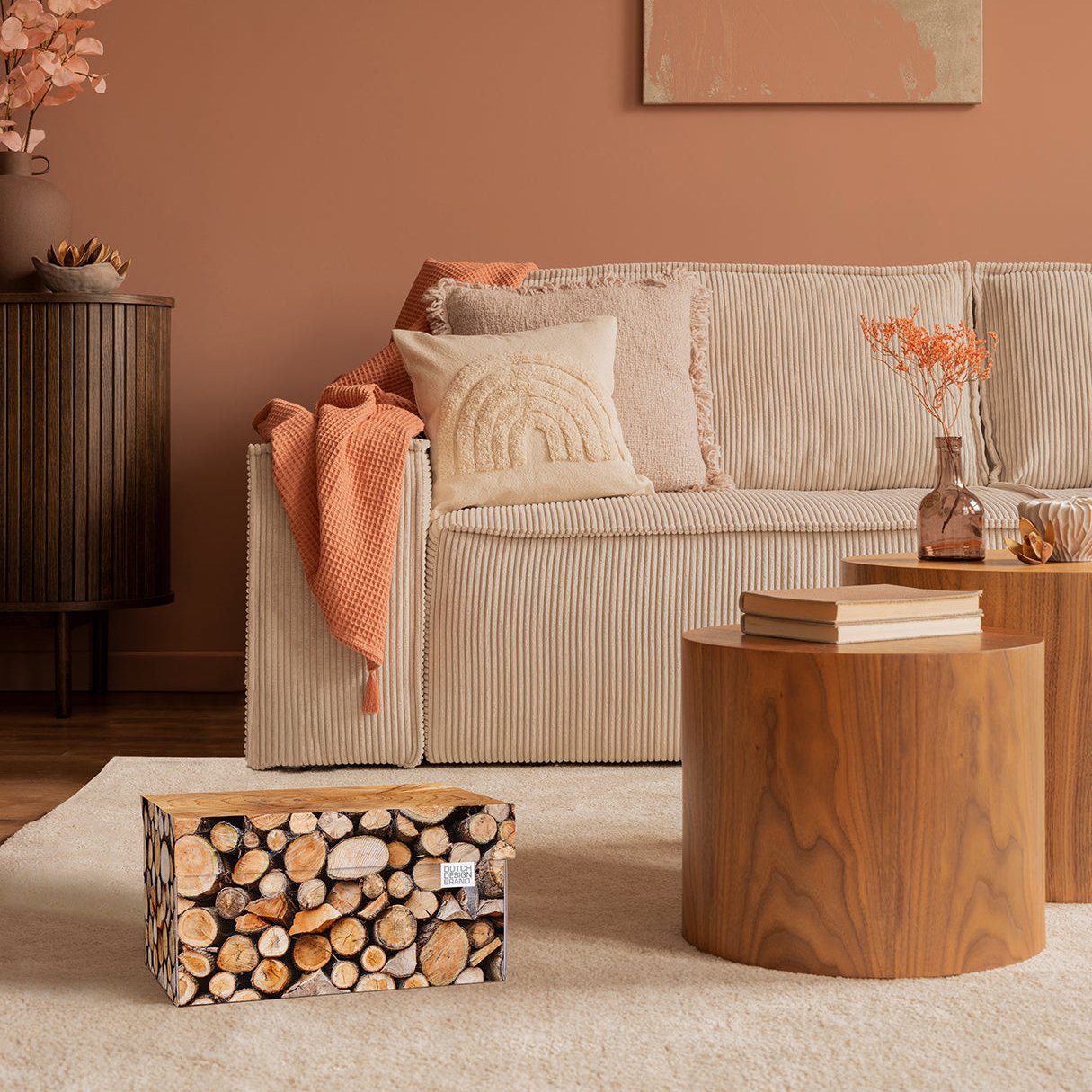 Wood Storage Box 