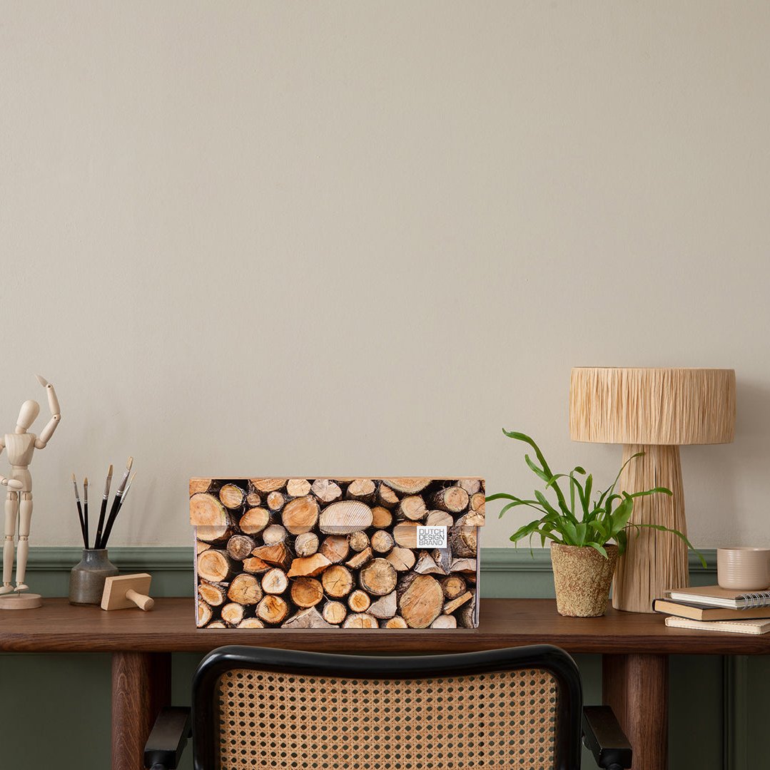 Wood Storage Box 