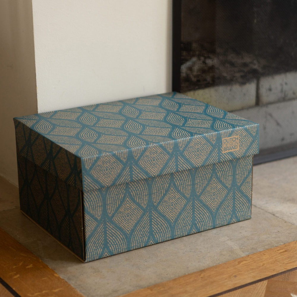 Klassieke opbergbox Cordoba Petrol | Dutch Design Brand | FSC
