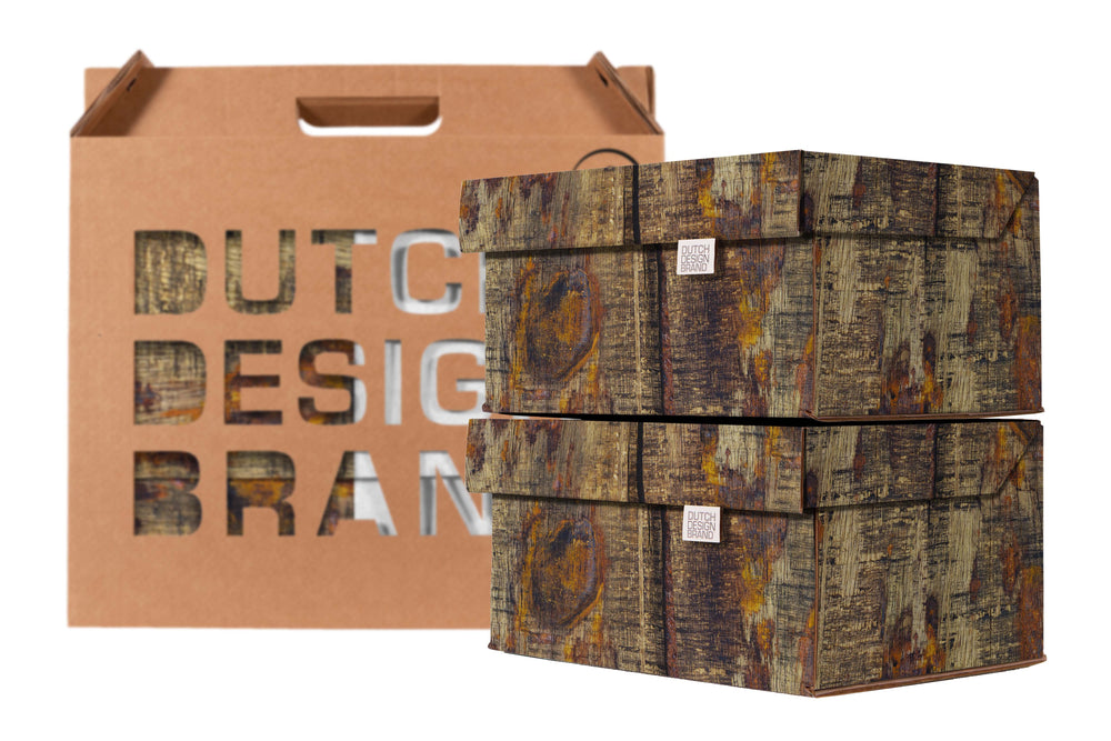 Storage Box Tree Trunk Small | Dutch Design Brand | FSC cardboard