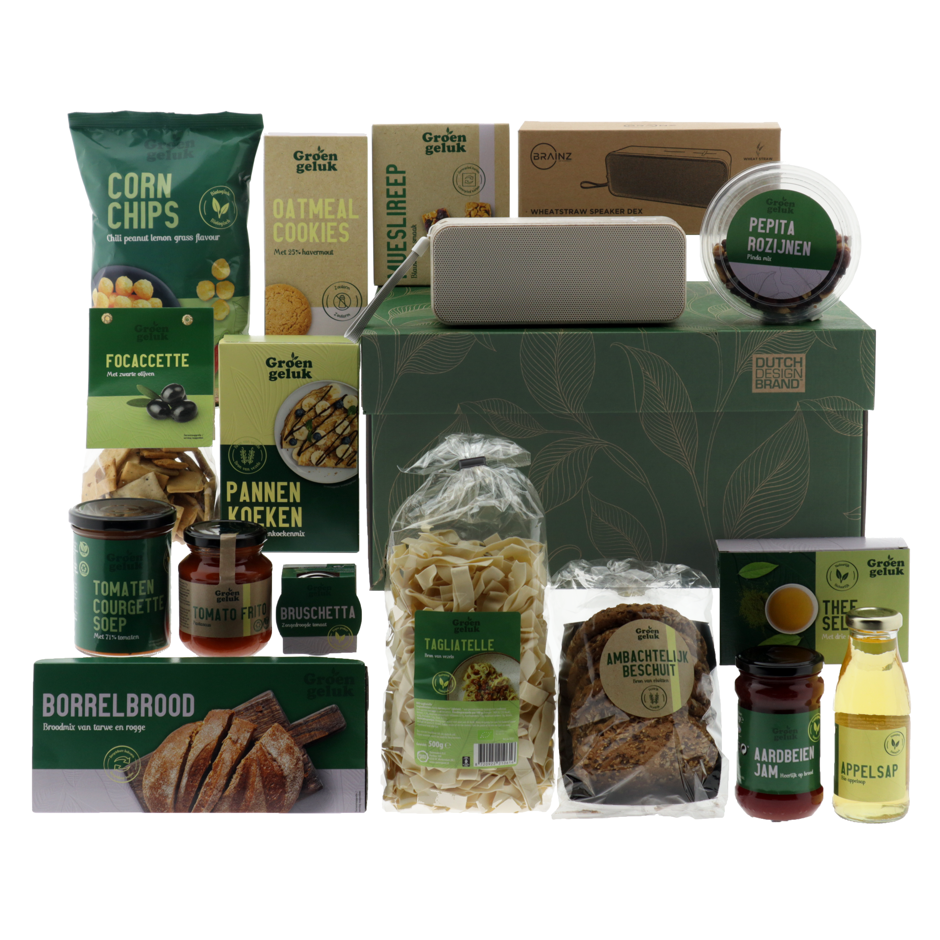Pakket Groen Geluk - € 59,- ex btw en verzending vanaf 50 stuks