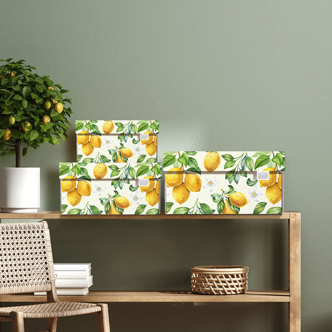 Lemons Opbergdoos | Dutch Design Brand | FSC