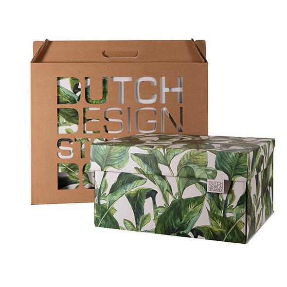 Grüne Blätter (Green Leaves) Aufbewahrungsbox