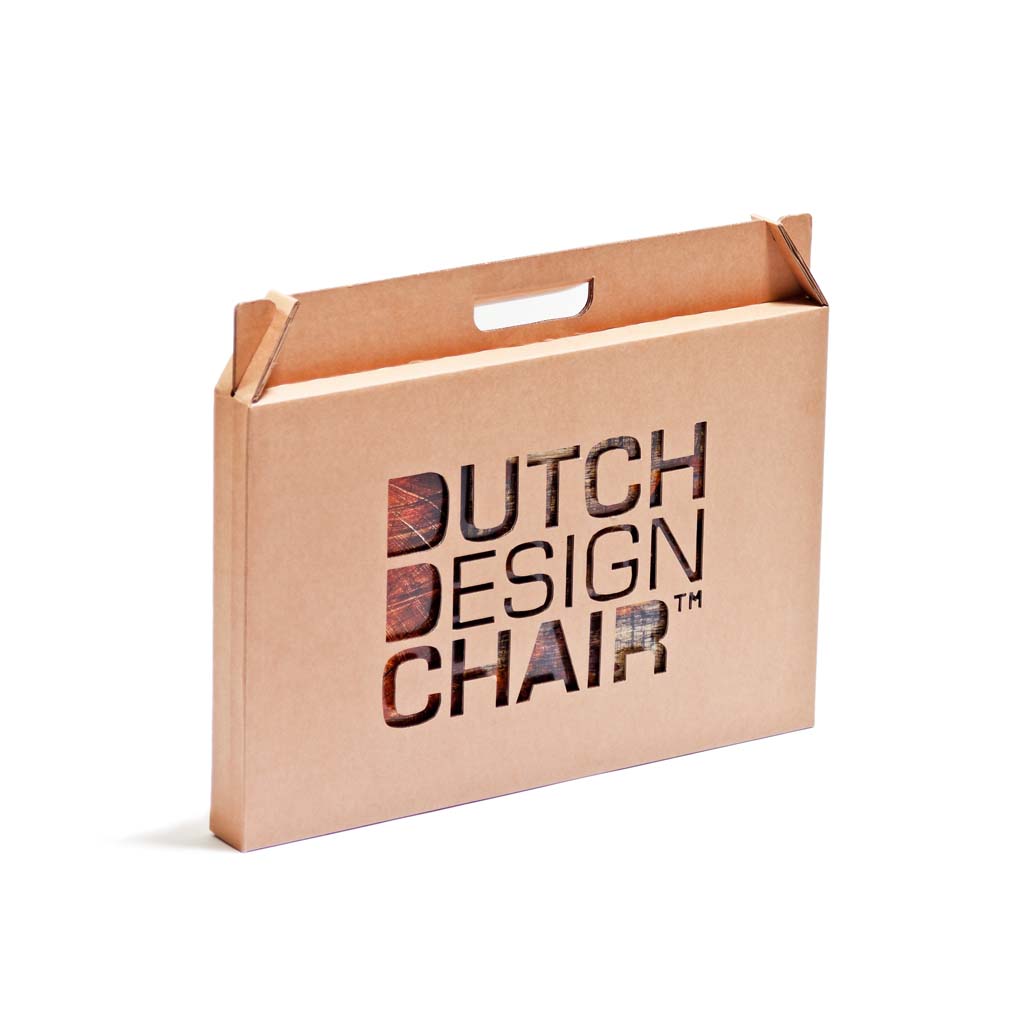 Plenaire sessie zonsondergang hardwerkend Dutch Design Brand | Tree Trunk Chair | krukje van duurzaam karton