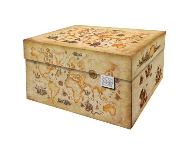 Storage Box Ancient World Map