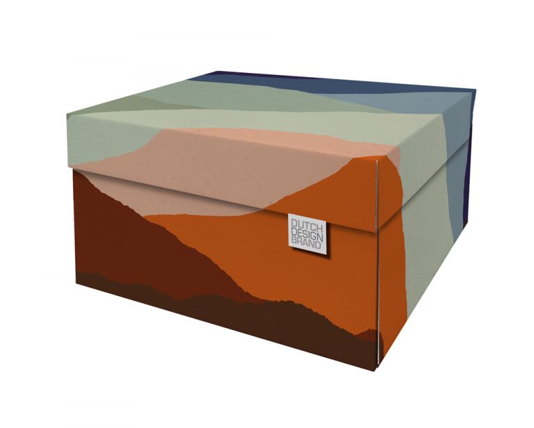 NEW Dutch Design Storage Box Kerst Earth