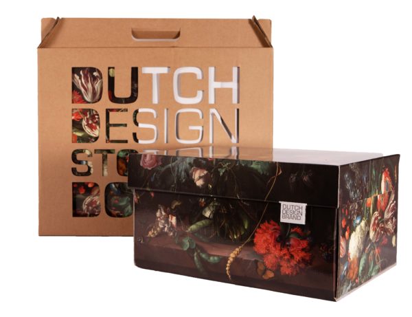Dutch Design Storage Box Flowers