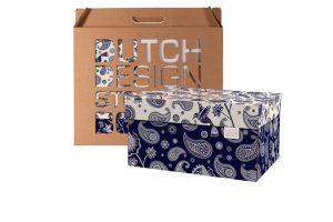 Dutch Design Storage Box Paisley
