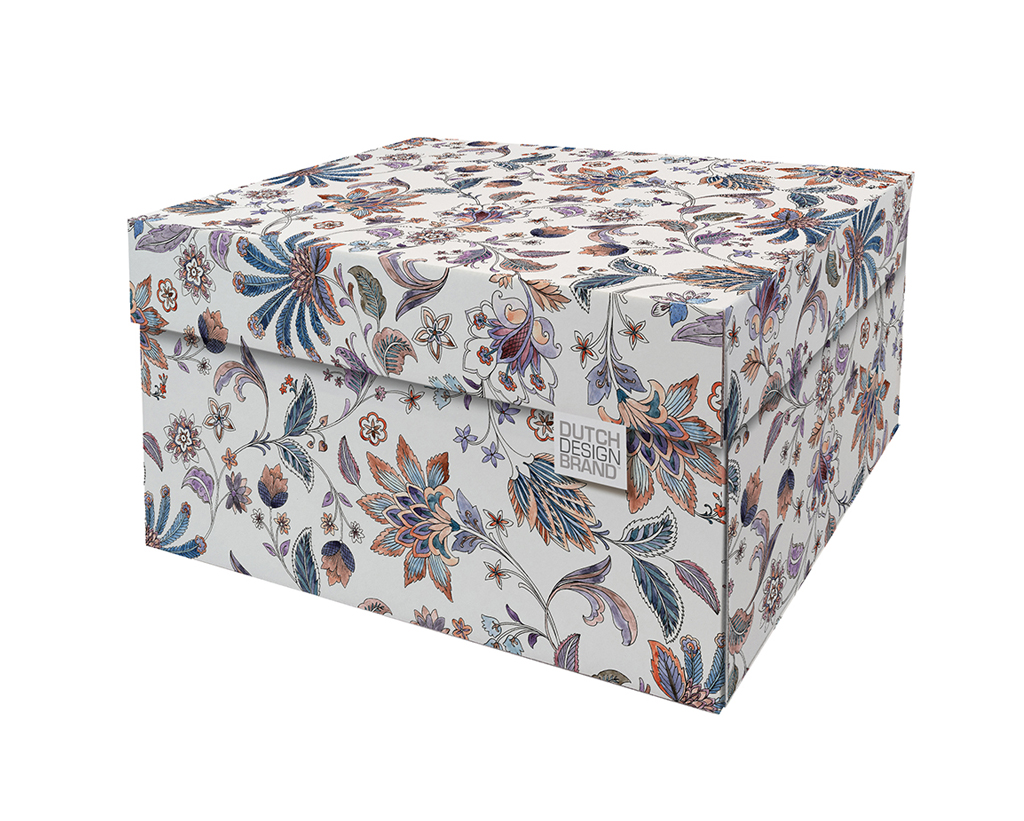 Flower Aquarel Storage Box Classic