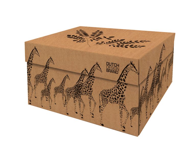 Giraffes Storage Box Classic Kerst